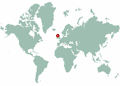 Coll Airport in world map